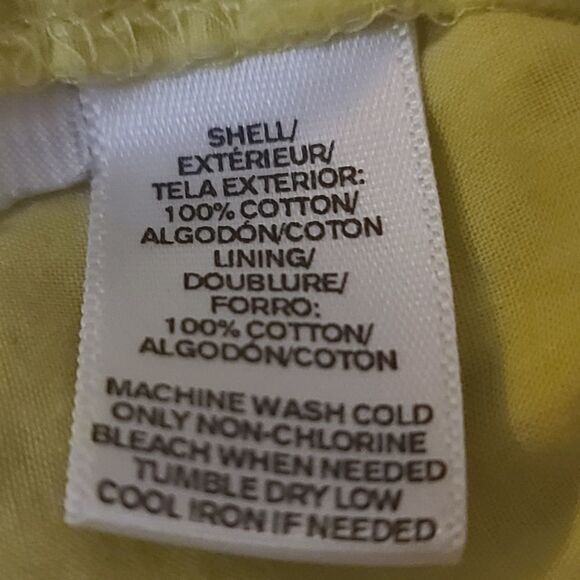 Loft Yellow Eyelet Riviera Short Size 2 - Picture 3 of 6